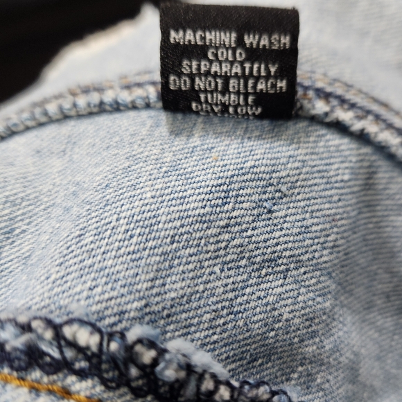 Distressed Denim Jacket - Picture 9 of 9